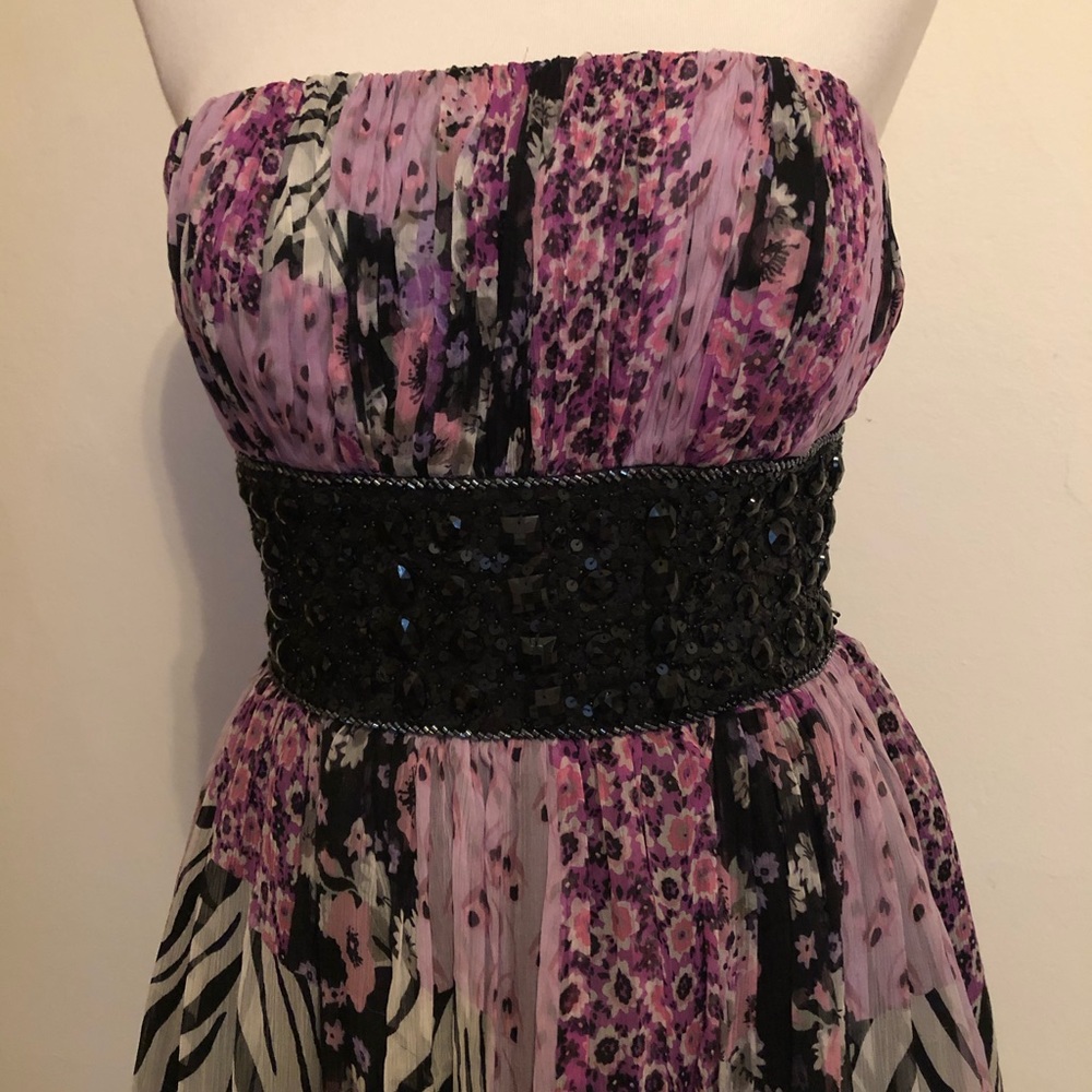 Atelier Alyce Satin Rouge Collection Silk Dress - Picture 7 of 11